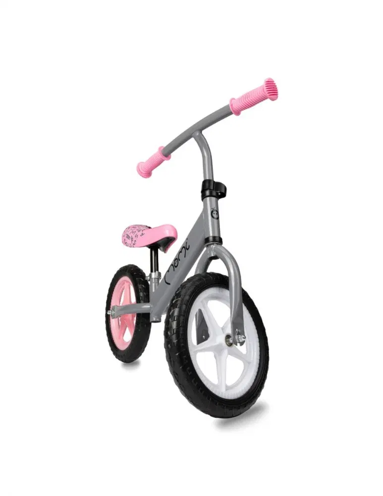 Bicicleta fara pedale, copii 3 ani+, Momi Fleet -Gri [4]
