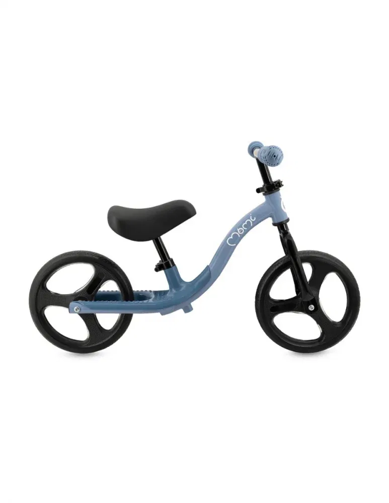Bicicleta fara pedale cu roti led, pentru copii, 2 ani+, Momi Isoka - Albastra [1]