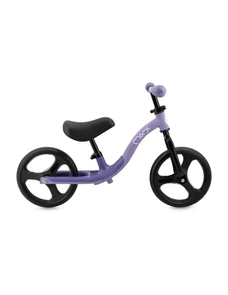 Bicicleta fara pedale cu roti led, pentru copii, 2 ani+, Momi Isoka - Mov [1]