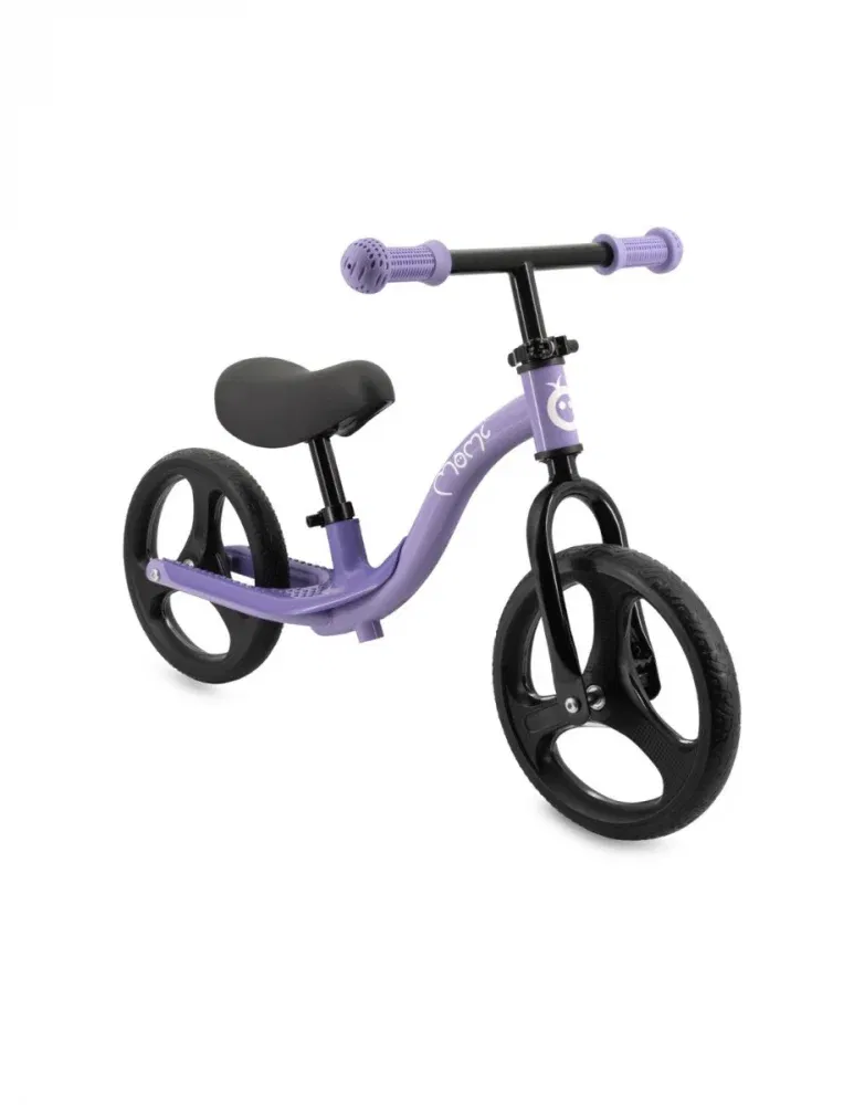 Produse - Bicicleta fara pedale cu roti led, pentru copii, 2 ani+, Momi Isoka - Mov