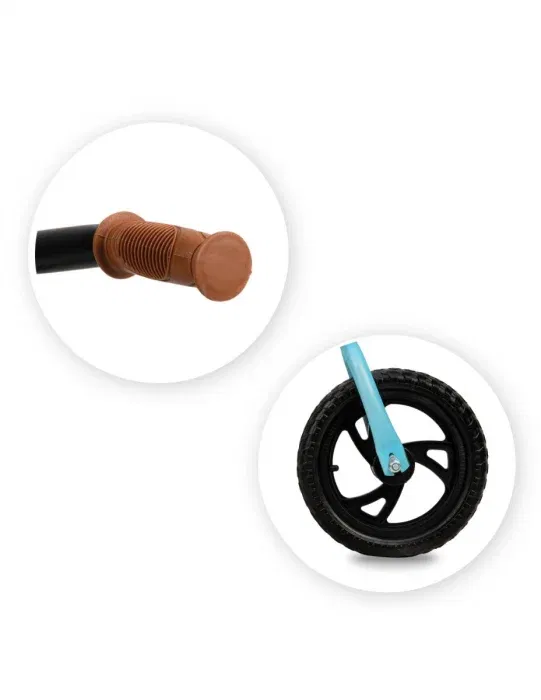 Bicicleta fara pedale, pentru copii, 3 ani+,  Momi Breki - Albastra [4]
