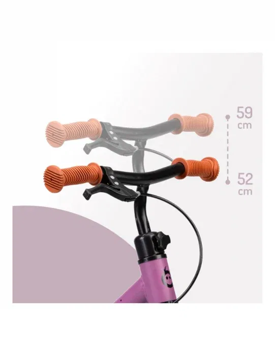 Bicicleta fara pedale, pentru copii, 3 ani+, Momi Breki - Mov [3]
