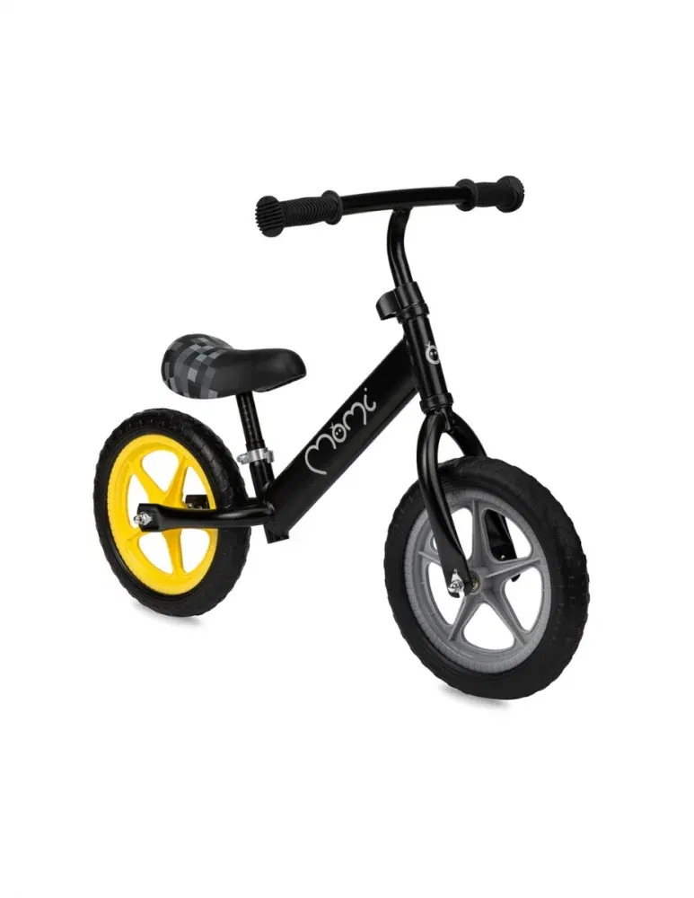 Bicicleta fara pedale, pentru copii, 3 ani+, Momi Fleet - Neagra