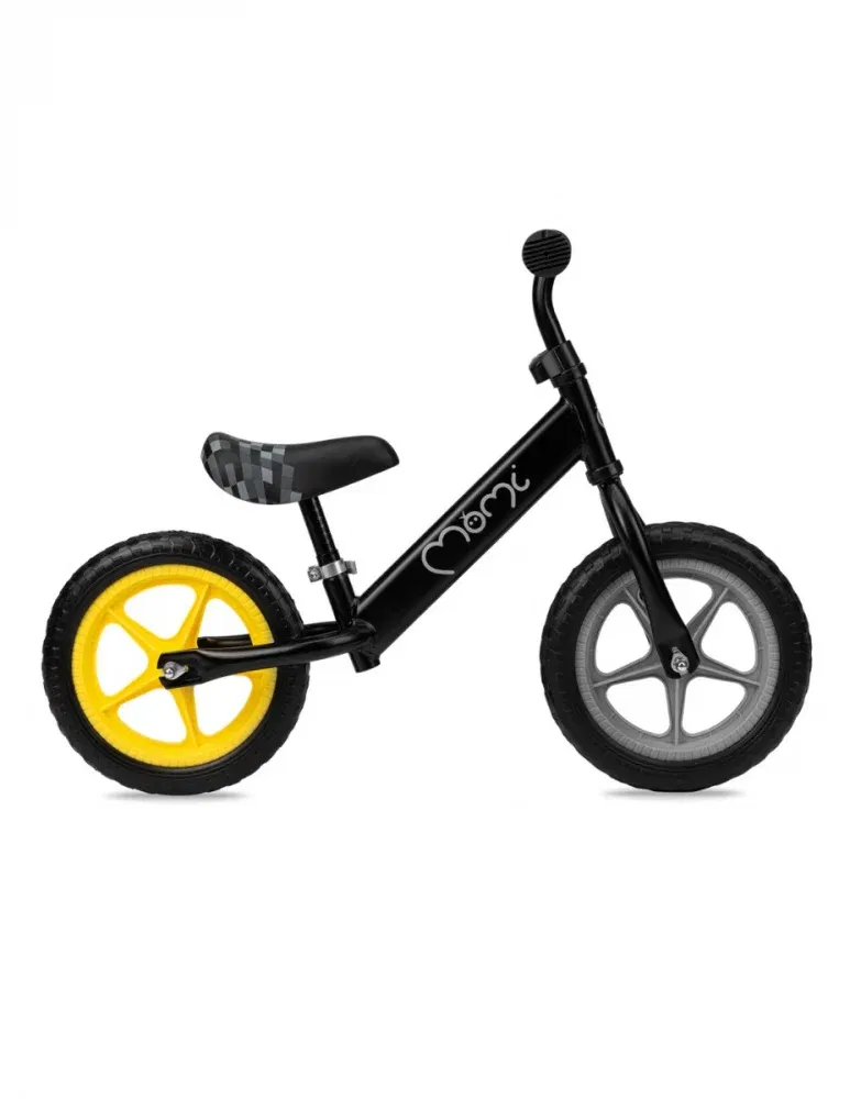 Bicicleta fara pedale, pentru copii, 3 ani+, Momi Fleet - Neagra [1]