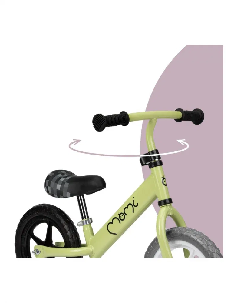 Bicicleta fara pedale, pentru copii, 3 ani+,  Momi Fleet - Verde [3]