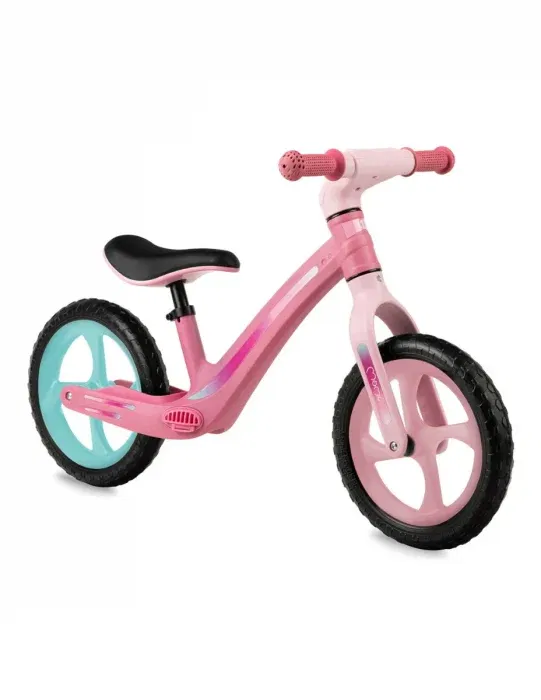 Bicicletă fără pedale MoMi Mizo roz pentru copii 3 ani
