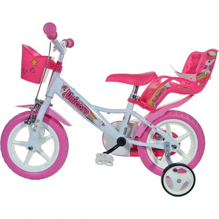 Bicicleta fetite 3-5 ani cu unicorn [1]