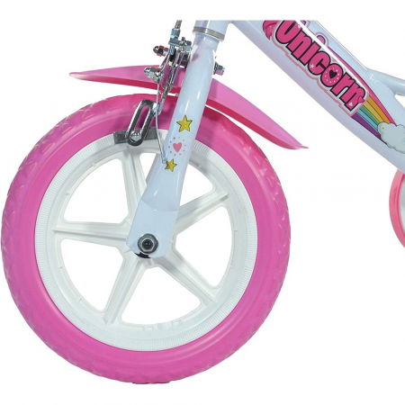 Bicicleta fetite 3-5 ani cu unicorn [6]