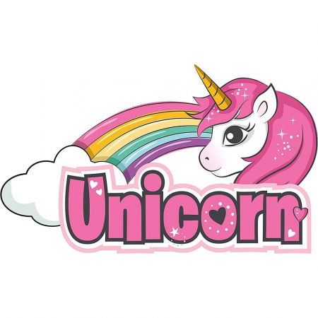 Bicicleta fetite 3-5 ani cu unicorn [3]