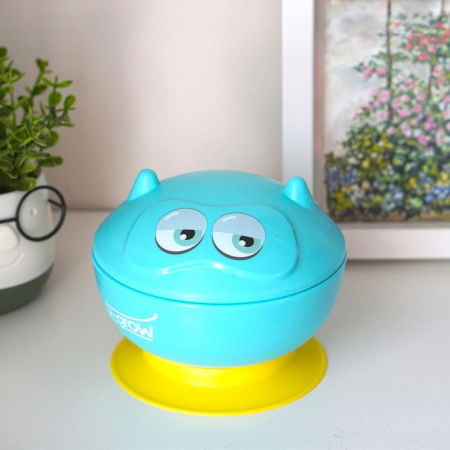 Bol cu ventuza si capac 340 ml, U-Grow [3]