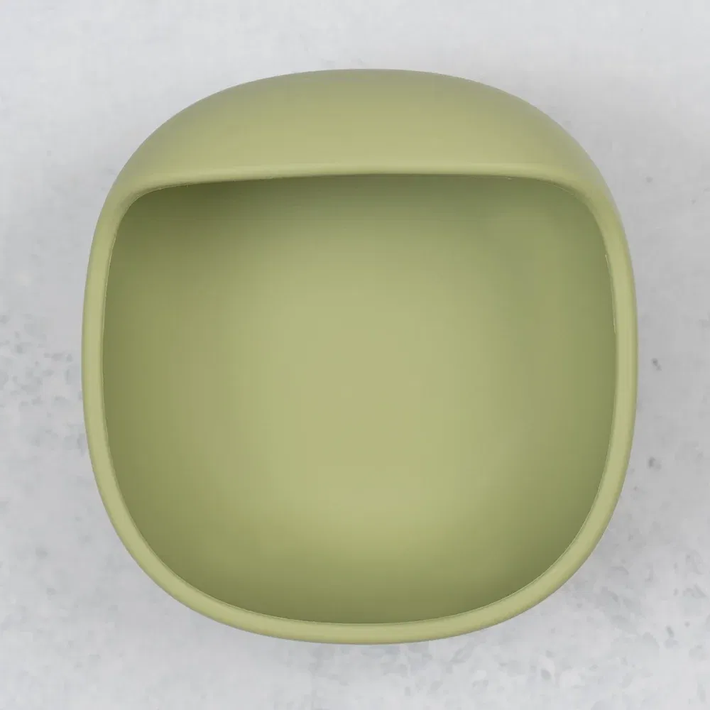 Bol din silicon cu ventuza, AppeKids, Classic - Verde [1]