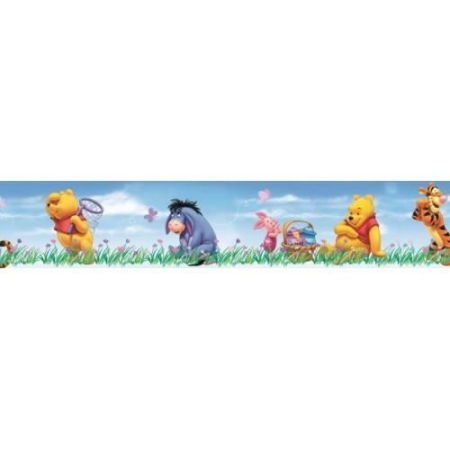 Bordura autoadeziva perete 5m Winnie Beautiful Day RO42224 [1]