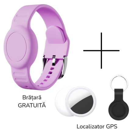 Brățară cu localizare GPS compatibilă AirTag – Liniște pentru părinți [2]