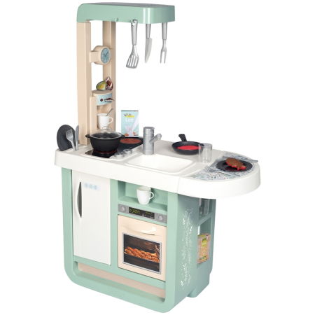 Casute pentru copii - Bucatarie Smoby Cherry Kitchen cu 25 accesorii