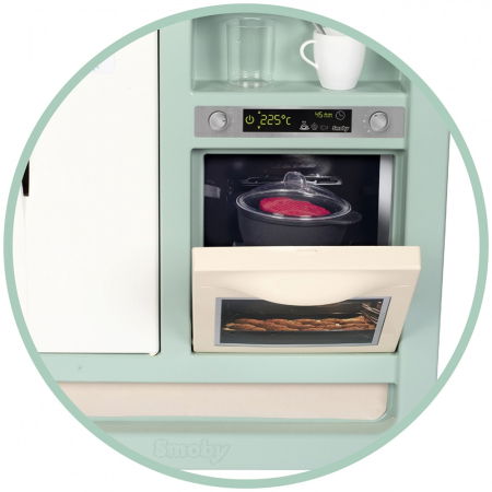 Bucatarie Smoby Cherry Kitchen cu 25 accesorii [6]