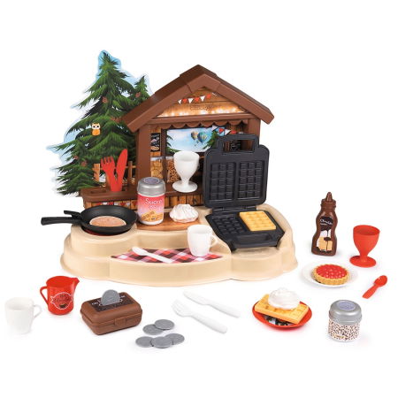Magazine de joaca si bucatarii copii - Bucatarie Smoby Gourmand Chalet cu accesorii