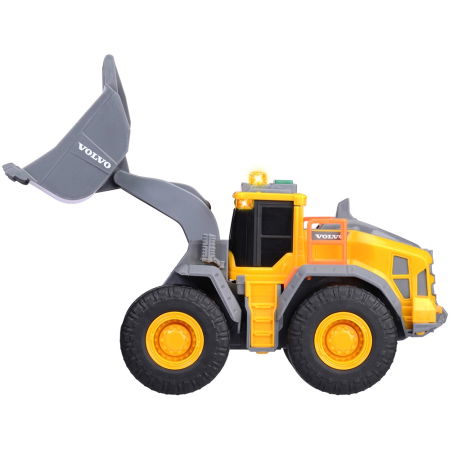 Buldozer Dickie Toys Volvo Wheel Loader 23 cm cu lumini si sunete [2]