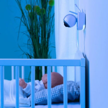 Camera supraveghere bebe rotativa 330° Reer [4]