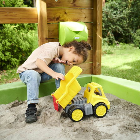 Camion basculant Big Power Worker cu figurina [2]