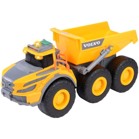 Produse - Camion basculant Dickie Toys Volvo Articulated Hauler 23 cm cu lumini si sunete