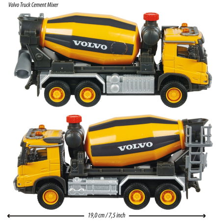 Camion betoniera Majorette Volvo Cement Mixer [2]