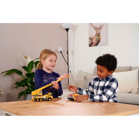 Camion cu macara Majorette Volvo Truck Crane cu lumini si sunete [9]