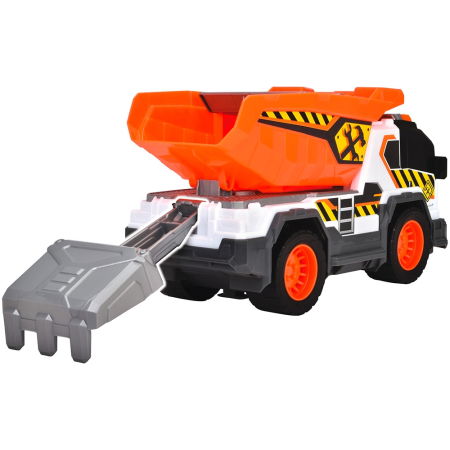 Camion de constructie Dickie Toys Dump Truck 30 cm cu lumini si sunete [6]