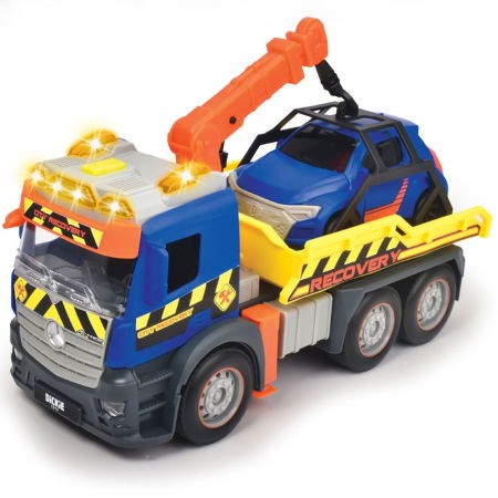 Camion de tractare Dickie Toys Mercedes Recovery cu masinuta [1]