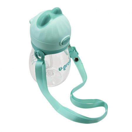 Cana cu pai si curea, tritan 330 ml,  U-Grow [2]