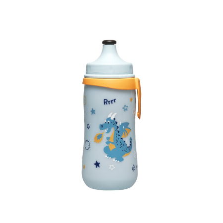 Cana de baut Kids Cup Boy, adaptor de baut antipicurare push-pull, clip de prindere, 330 ml, de la 18 luni, nip 35051 [1]