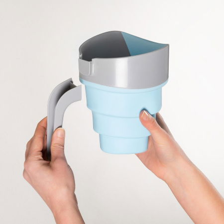 Cana pliabila pentru clatit si spalat parul bebelusului MyHappyBath Cup, fara BPA, 0+ luni, Reer 76082 [1]