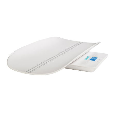 Cantar digital corporal 2in1 pentru bebe si mama, U-Grow, Display LED, Auto off, Functie Tara, 100kg, Alb [3]