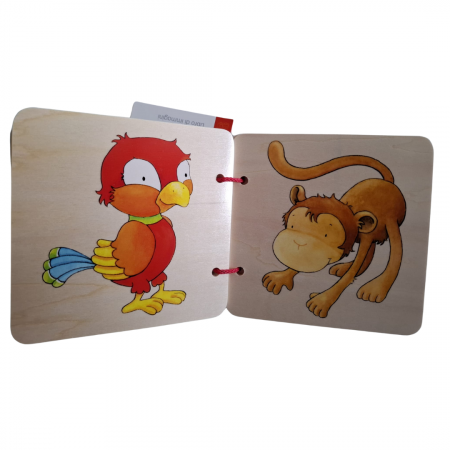 Carti Bebelusi 1 An+ Cu Ilustratii Prietenoase Goki 3Buc [6]