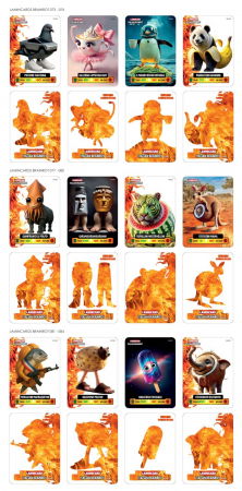Carti de joc Italian Brainrot Lamincard set 5 buc [9]