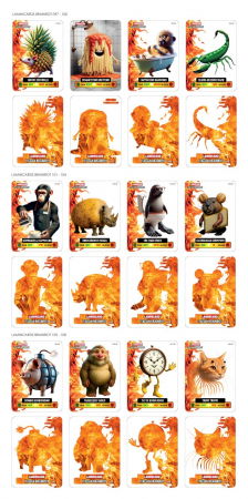 Carti de joc Italian Brainrot Lamincard set 5 buc [11]