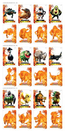 Carti de joc Italian Brainrot Lamincard set 5 buc [3]