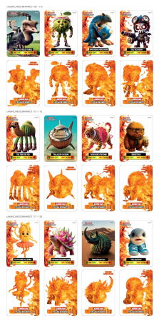 Carti de joc Italian Brainrot Lamincard set 5 buc [12]