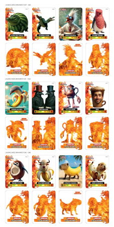Carti de joc Italian Brainrot Lamincard set 5 buc [6]