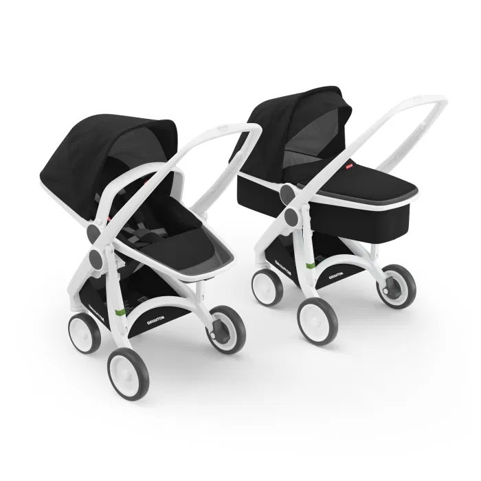 Produse - Carucior 2 In 1, Greentom, 100% Ecologic, Negru