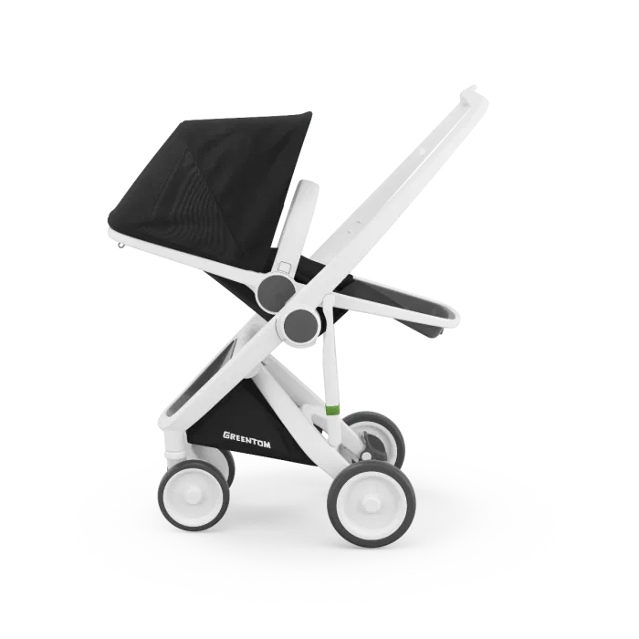 Carucior 2 In 1, Greentom, 100% Ecologic, Negru [4]