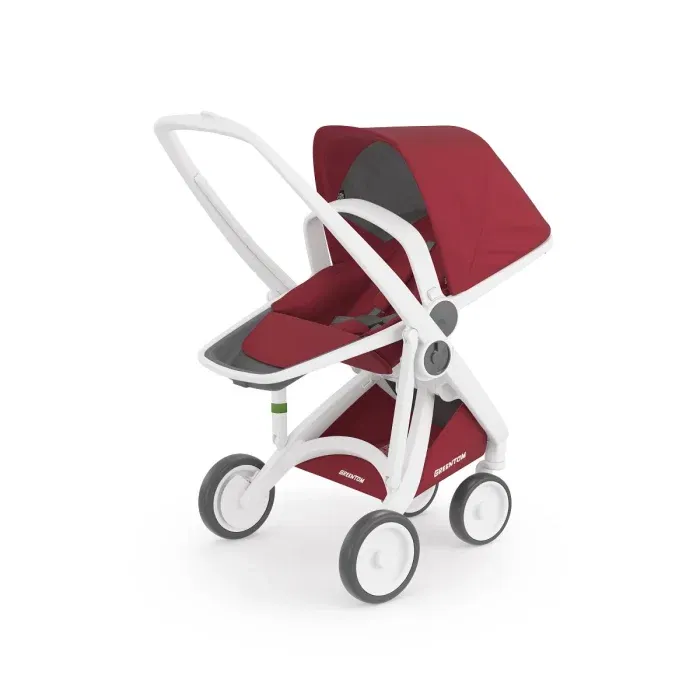 Carucior 2 In 1, Greentom, 100% Ecologic, Visiniu [2]