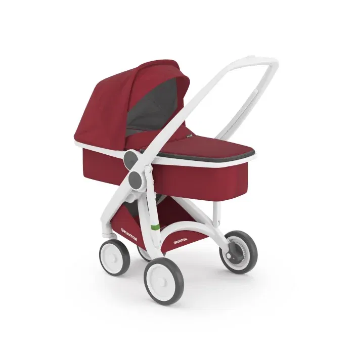 Carucior 2 In 1, Greentom, 100% Ecologic, Visiniu [1]