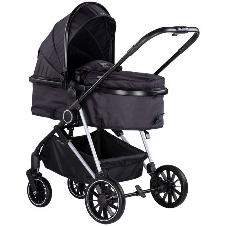 Cărucioare copii - Carucior Chipolino Aura 2 in 1 blackberry
