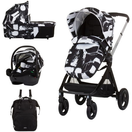 Cărucioare copii - Carucior Chipolino Elite 3 in 1 ink art