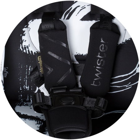 Carucior Chipolino Twister ink art cu sezut rotativ [15]