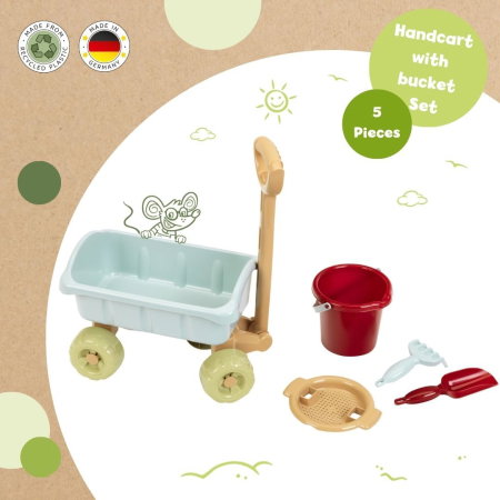 Carucior Cu Maner Si Set Galetica - plastic reciclat [5]