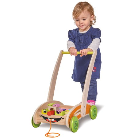 Carucior Eichhorn Activity Walker cu 35 cuburi [2]