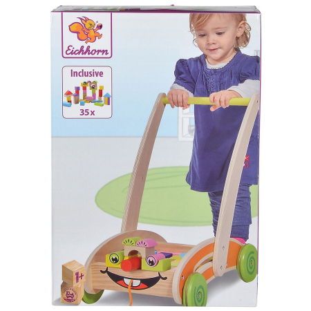Carucior Eichhorn Activity Walker cu 35 cuburi [5]