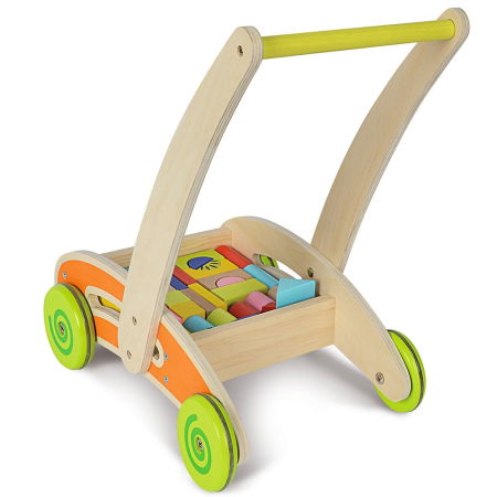 Carucior Eichhorn Activity Walker cu 35 cuburi [1]