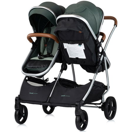 Carucior gemeni Chipolino Duo Smart 2 in 1 basil [3]